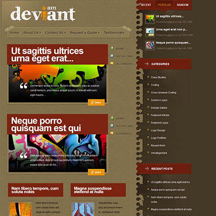 ElegantThemes Deviant