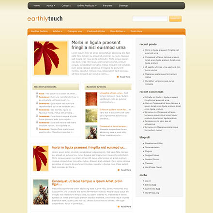 ElegantThemes EarthlyTouch