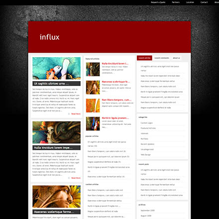 ElegantThemes Influx