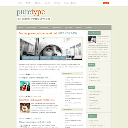 ElegantThemes PureType