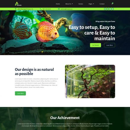 ThemeForest Aquassi