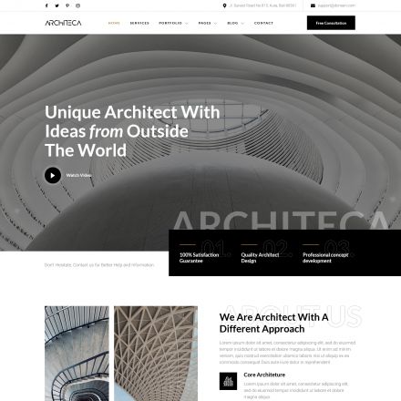 ThemeForest Architeca