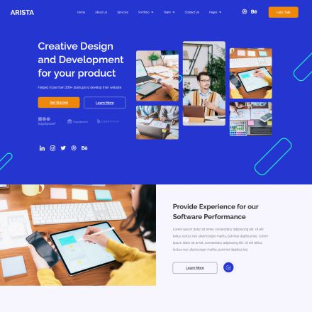 ThemeForest Arista