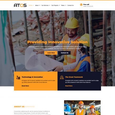 ThemeForest Atos