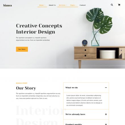 ThemeForest Bianca