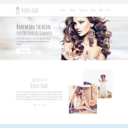 ThemeForest Boho Babe