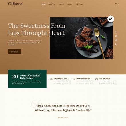 ThemeForest Cakecane