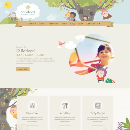 ThemeForest Childhood