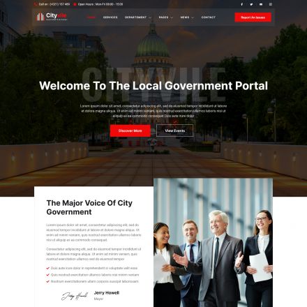 ThemeForest Cityvile