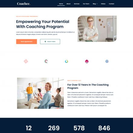 ThemeForest Coachee