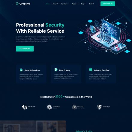 ThemeForest Cryptiva