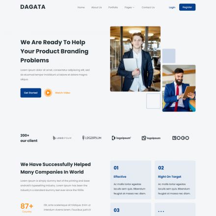 ThemeForest Dagata