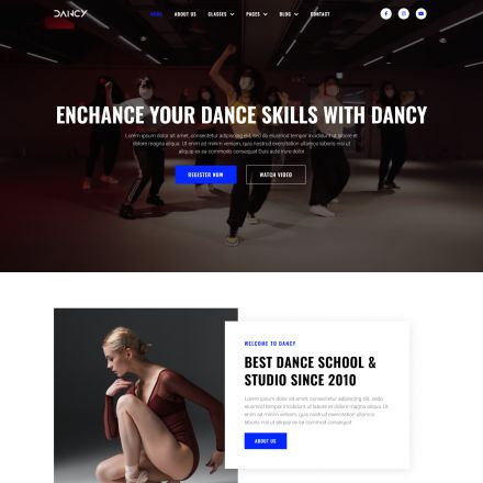 ThemeForest Dancy