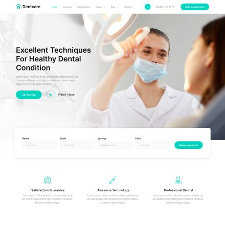 ThemeForest Dentcare