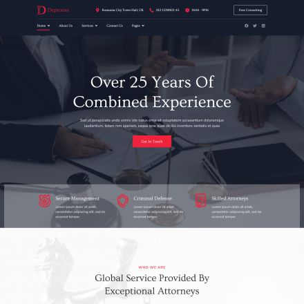 ThemeForest Deprouse