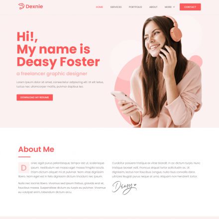 ThemeForest Dexnie