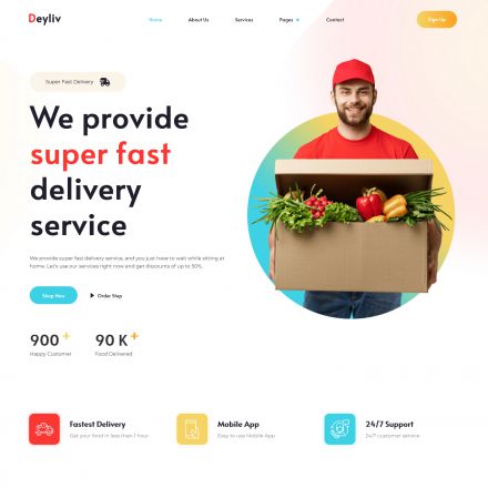 ThemeForest Deyliv