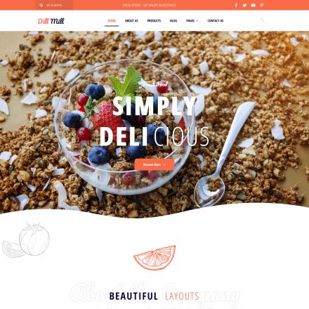 ThemeForest Dillmill