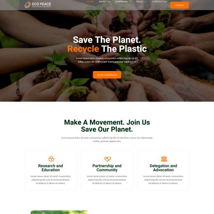 ThemeForest EcoPeace
