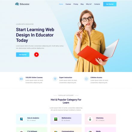 ThemeForest Educator