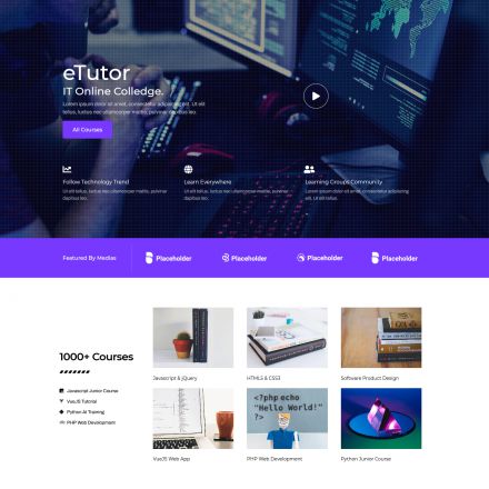 ThemeForest eTutor