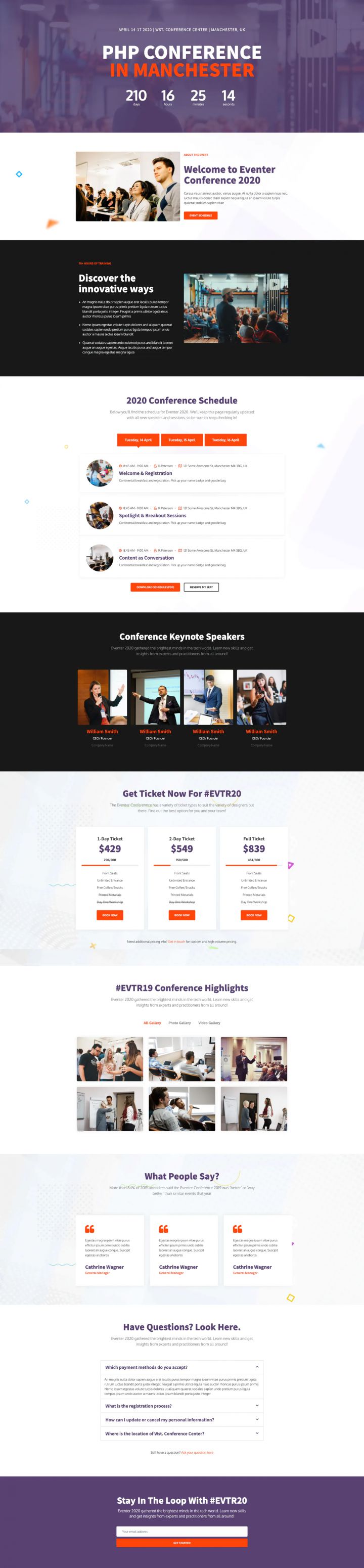 WordPress шаблон ThemeForest Evernet