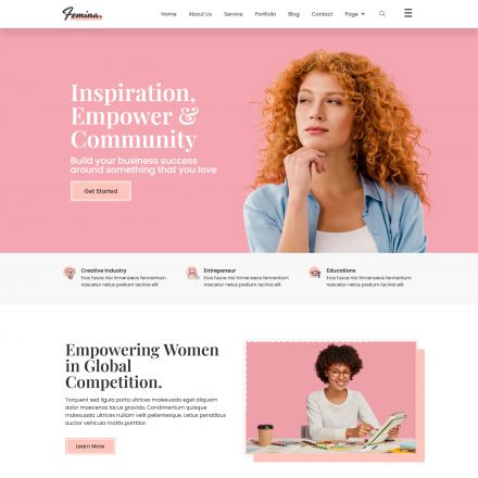 ThemeForest Femina