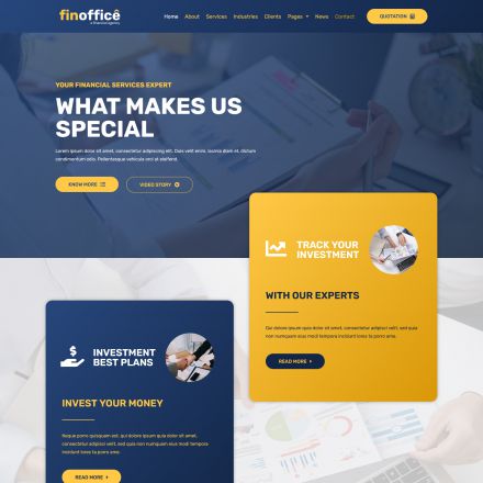 ThemeForest FinOffice