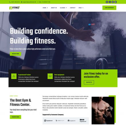 ThemeForest Fitnez