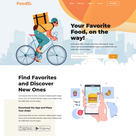 ThemeForest FoodDelivery