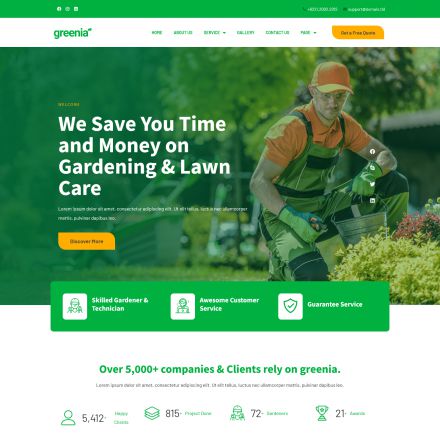 ThemeForest Greenia