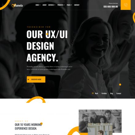 ThemeForest Hamela