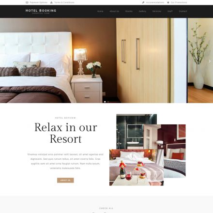 ThemeForest Hotel Booking