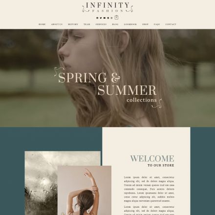 ThemeForest Infinity Fashion