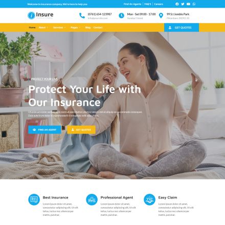 ThemeForest Insure