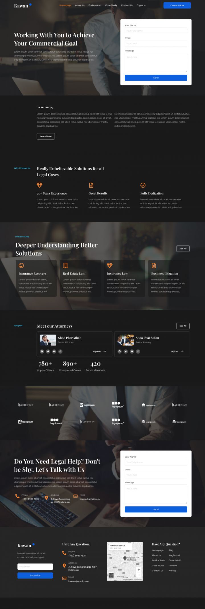 WordPress шаблон ThemeForest Kawan