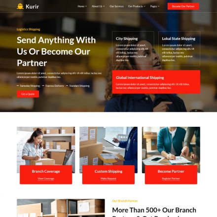 ThemeForest Kurir