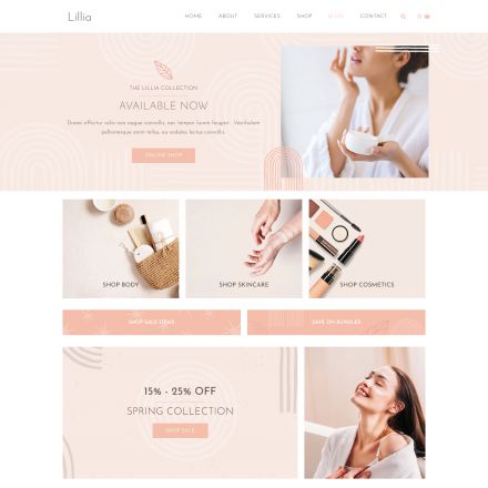 ThemeForest Lillia