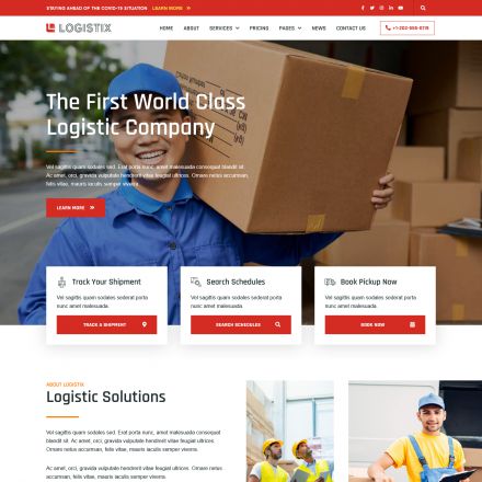 ThemeForest Logistix