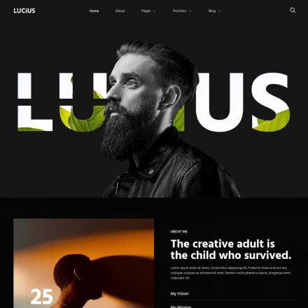 ThemeForest Lucius