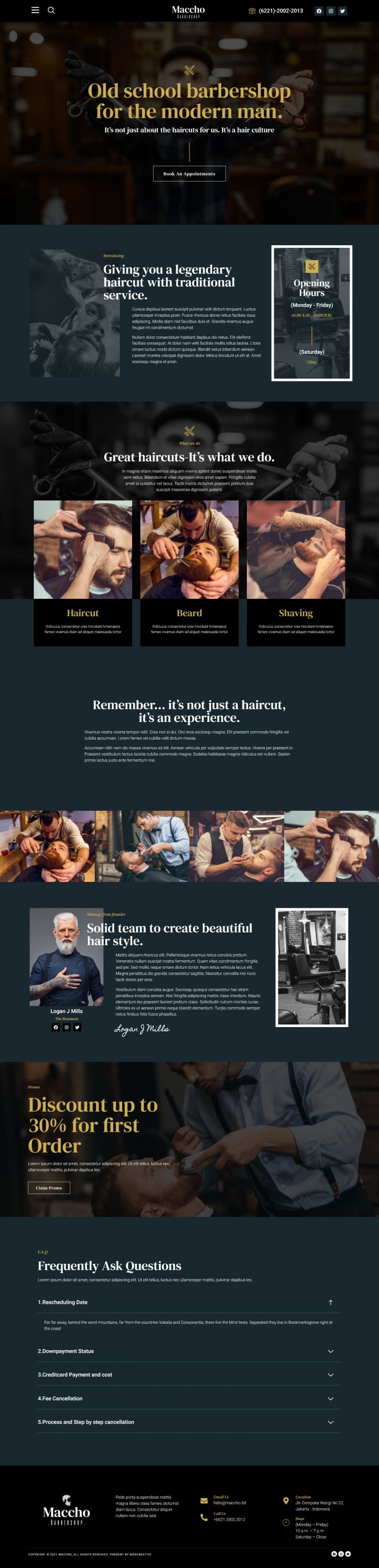 WordPress шаблон ThemeForest Mocchato