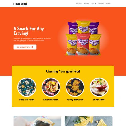 ThemeForest Marami