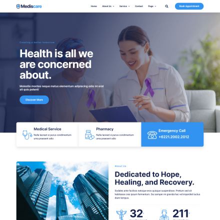 ThemeForest MedisCare