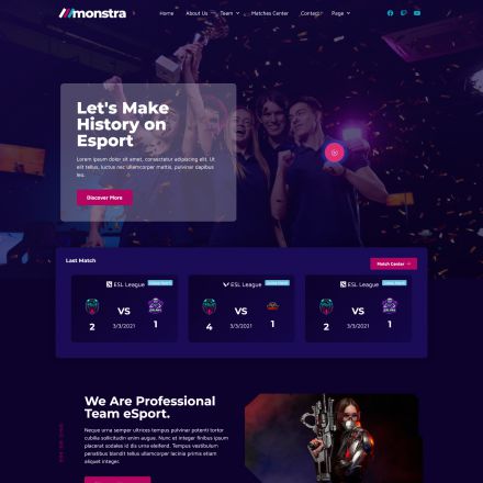 ThemeForest Monstra