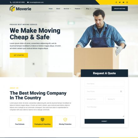 ThemeForest Moverie