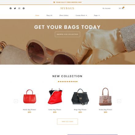 ThemeForest Mybags