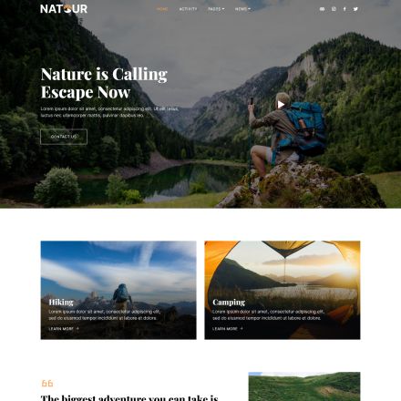 ThemeForest Natour