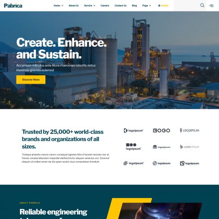 ThemeForest Pabrica