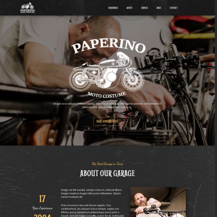 ThemeForest Paperino Garage