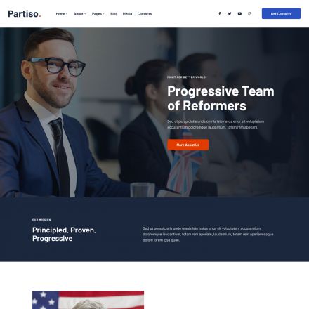 ThemeForest Partiso